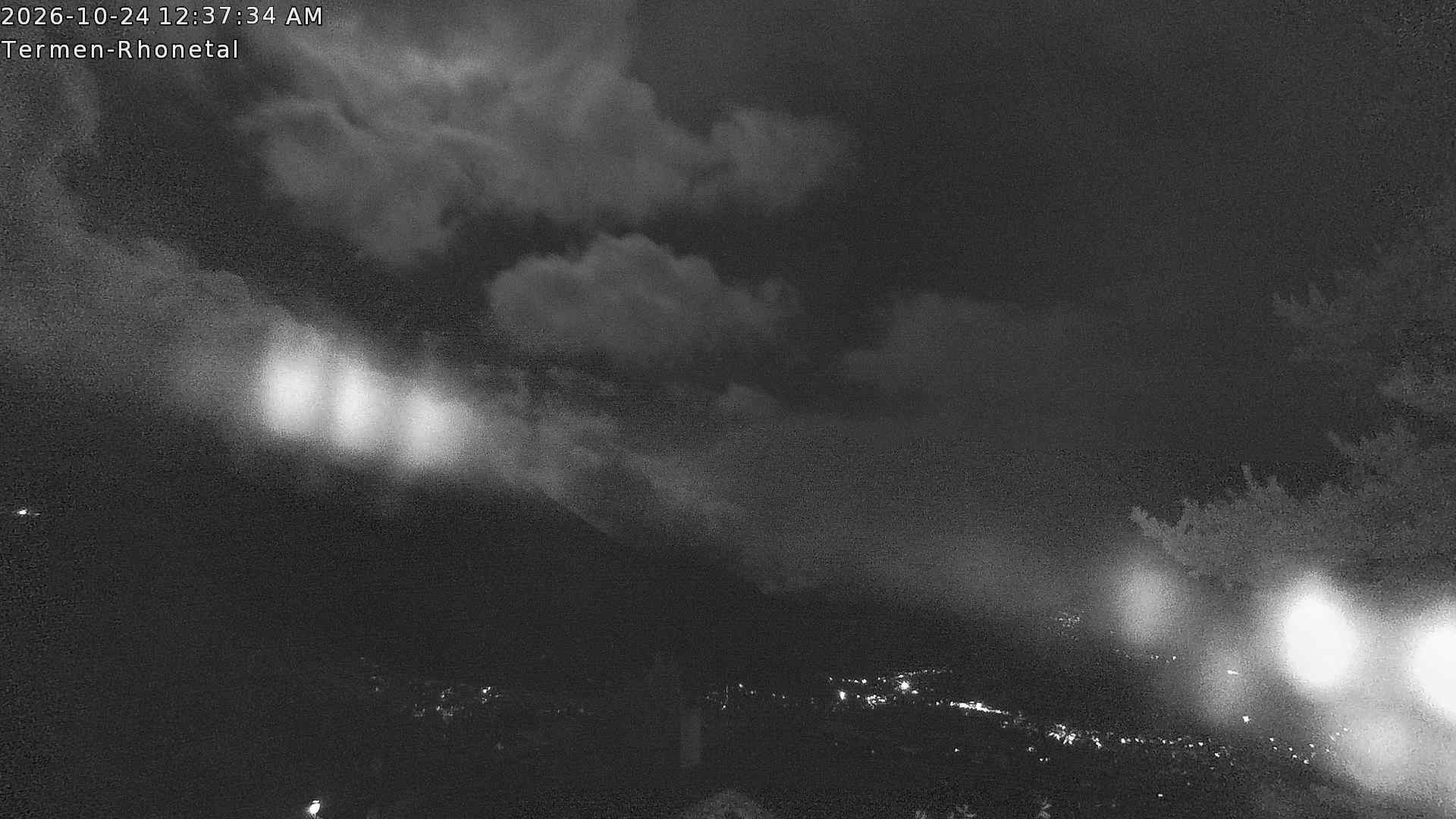 Archived image Webcam Termen: View to the south
