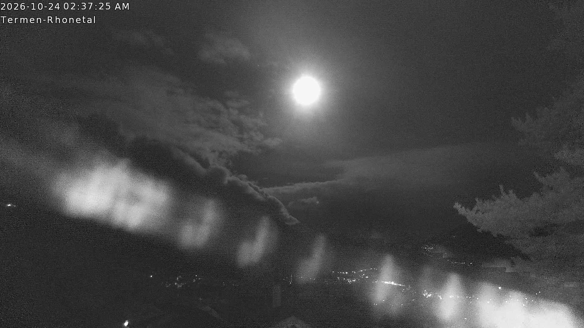 Archived image Webcam Termen: View to the south