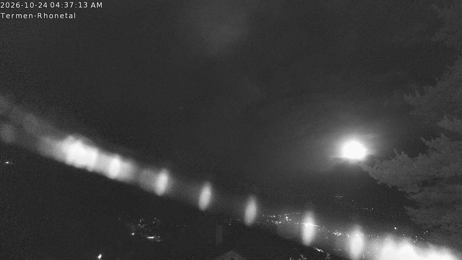 Archived image Webcam Termen: View to the south