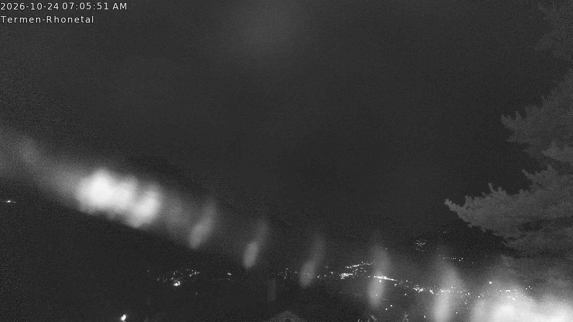 Archived image Webcam Termen: View to the south