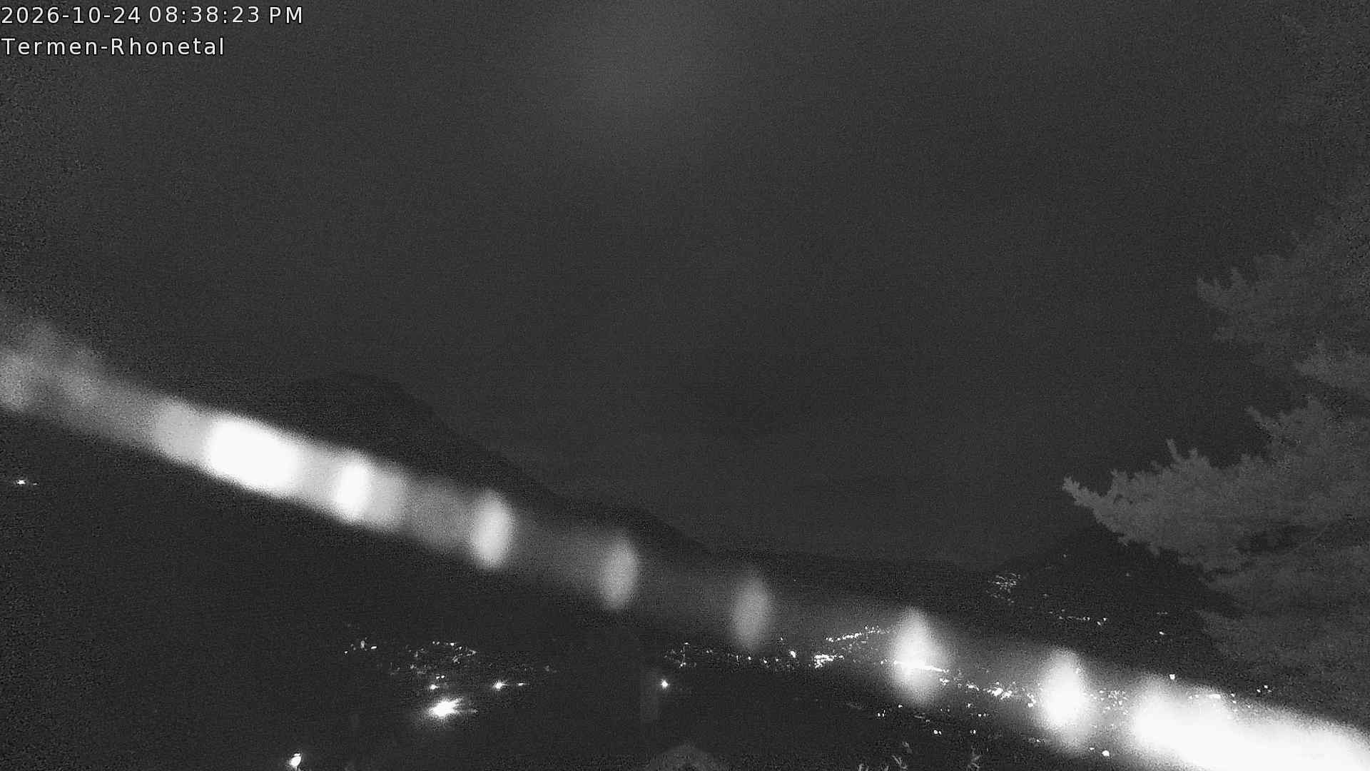 Archived image Webcam Termen: View to the south