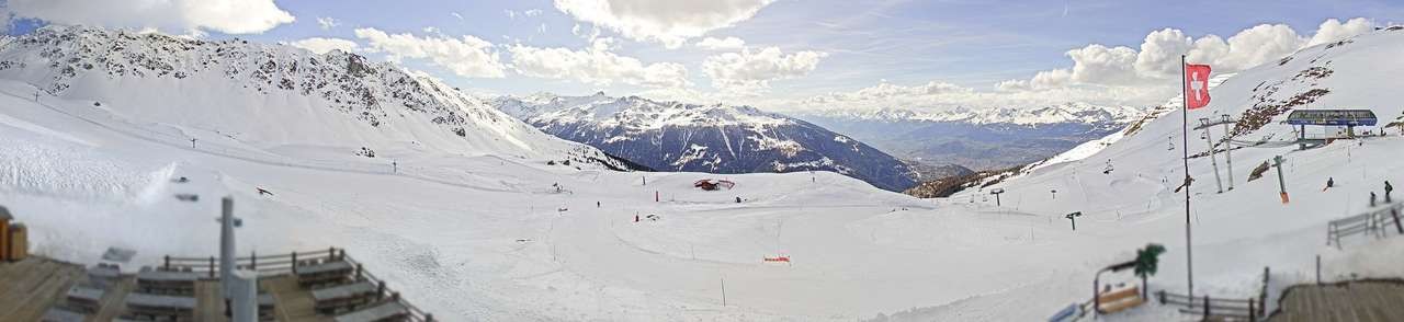 Archived image Webcam Chandolin - Le Rotsé