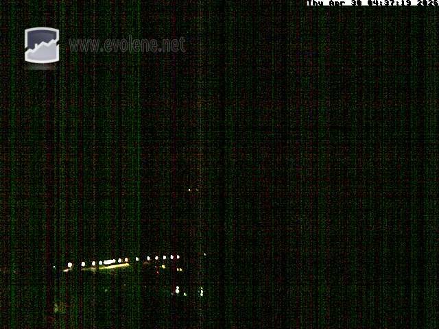 Archiv Foto Webcam Blick auf den Dent Blanche