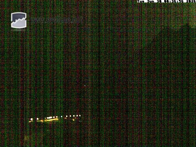 Archiv Foto Webcam Blick auf den Dent Blanche