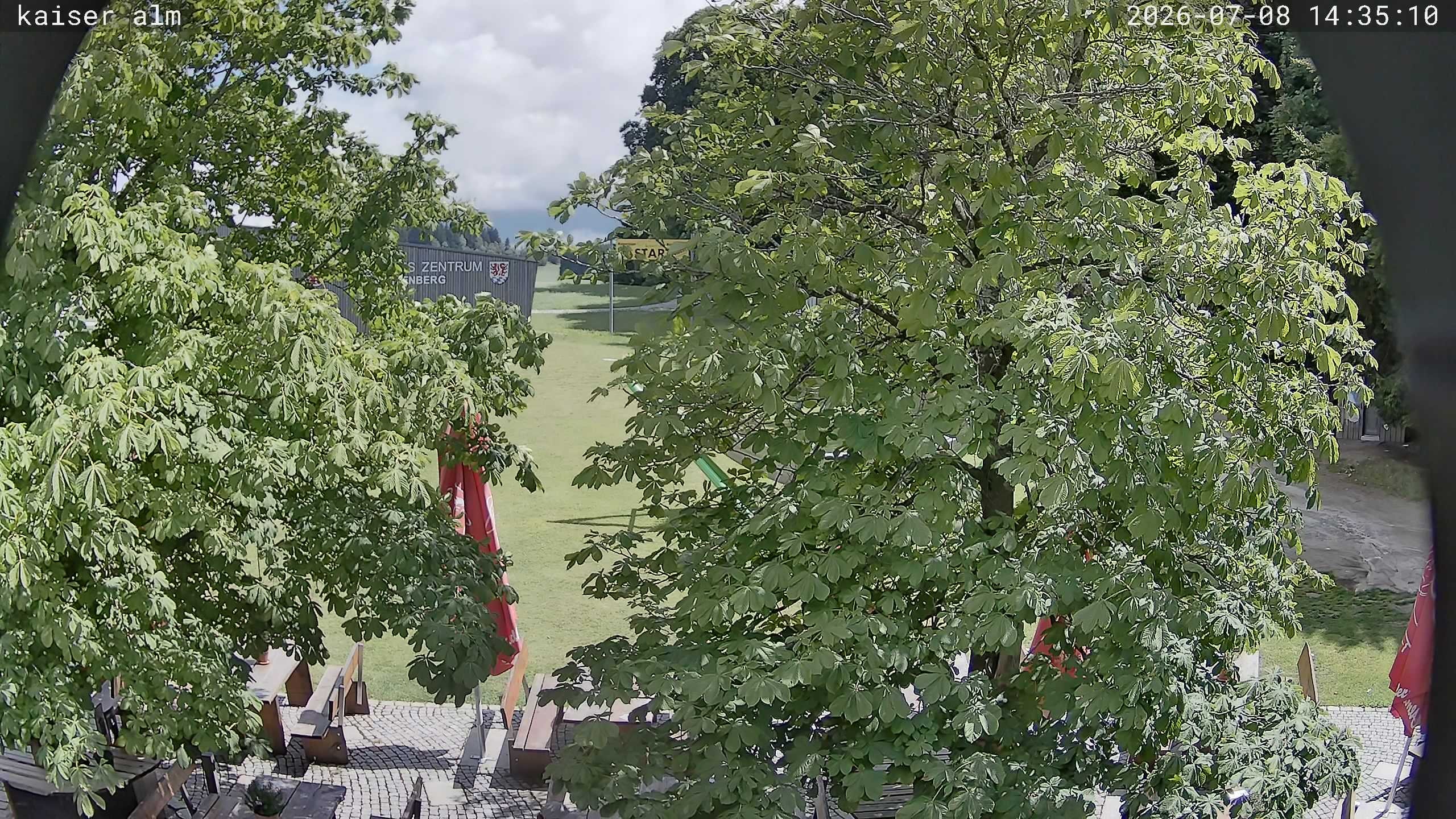 Archived image Breitenberg - Webcam at Kaiseralm