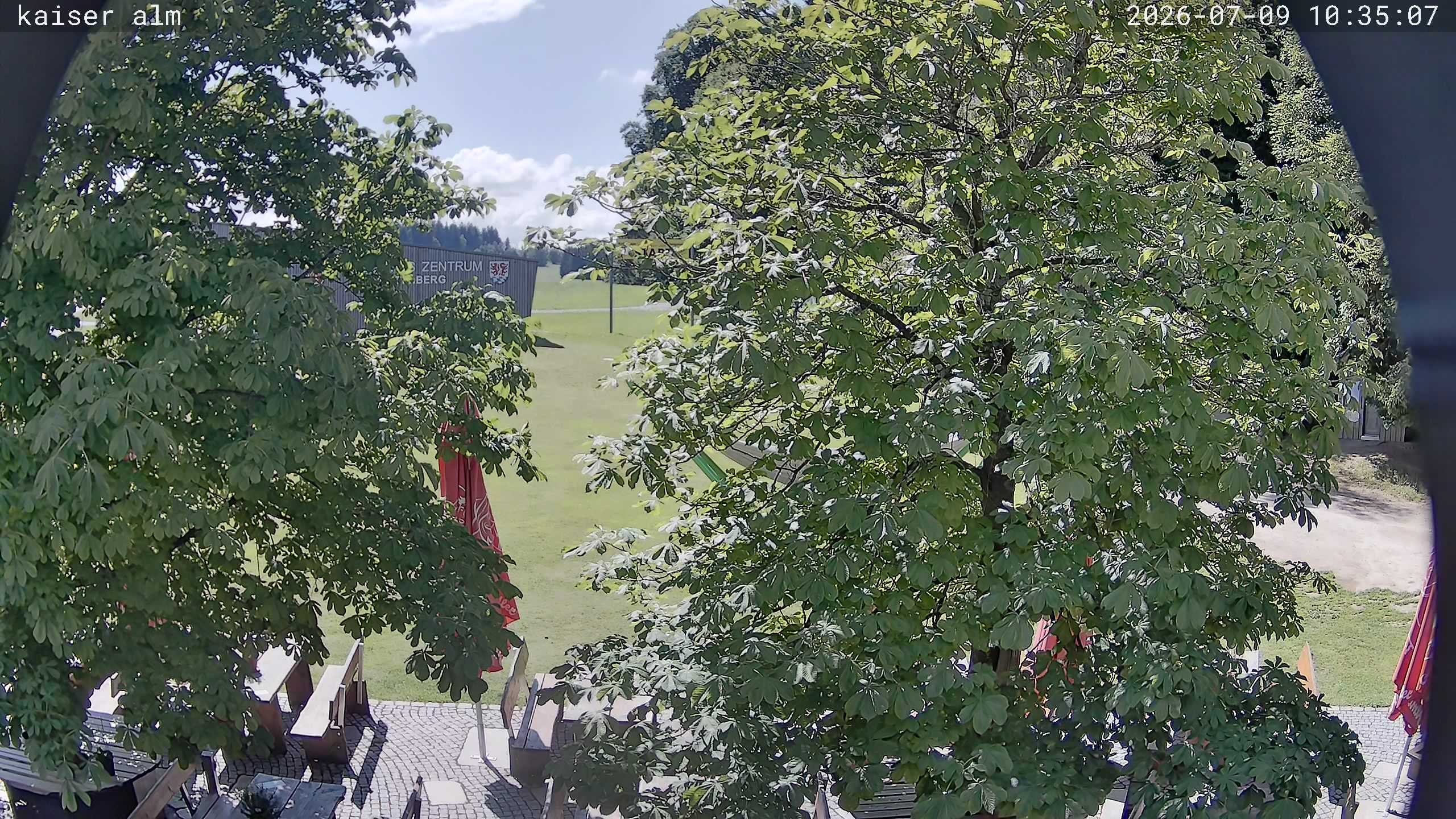 Archived image Breitenberg - Webcam at Kaiseralm