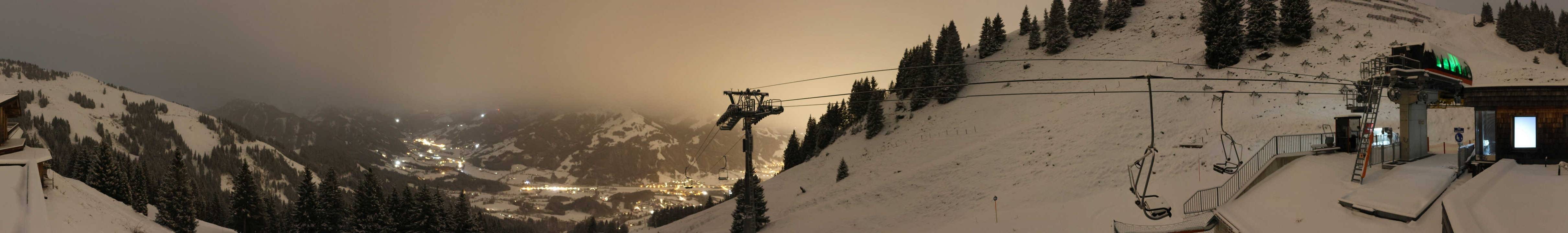 Archiv Foto Webcam Blick von der Bichlalm über Kitzbühel