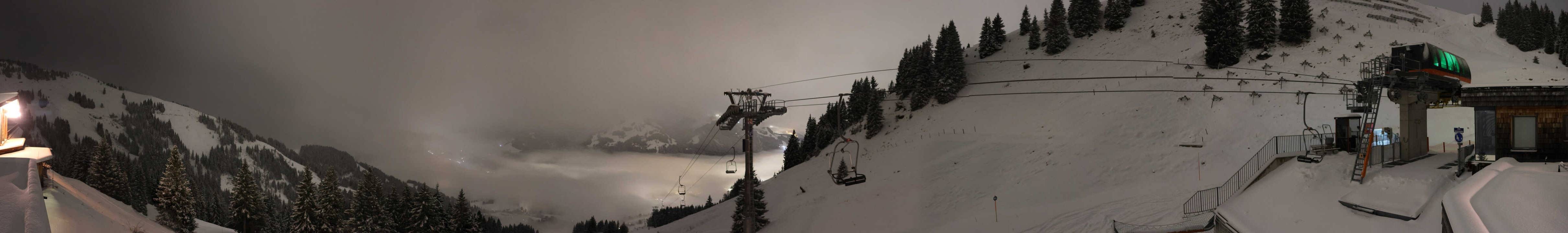 Archiv Foto Webcam Blick von der Bichlalm über Kitzbühel