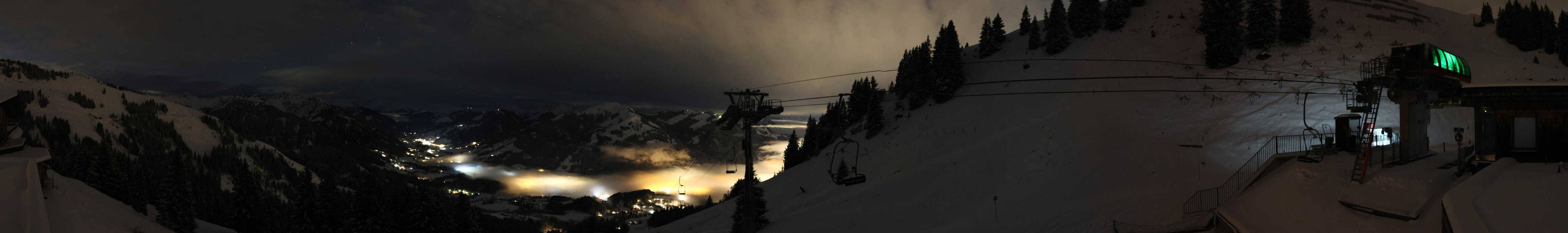 Archiv Foto Webcam Blick von der Bichlalm über Kitzbühel