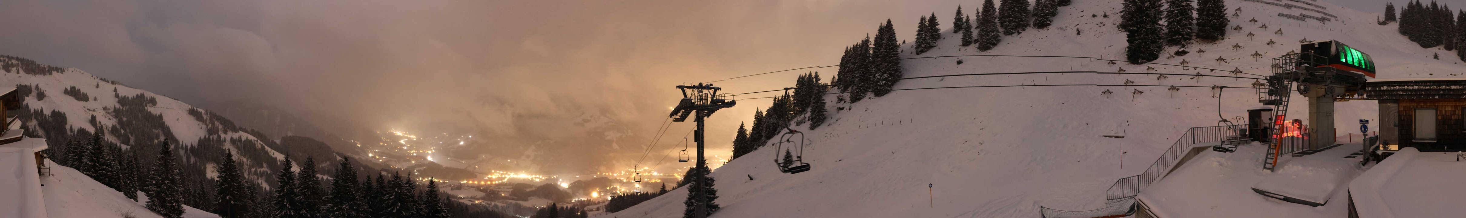 Archiv Foto Webcam Blick von der Bichlalm über Kitzbühel