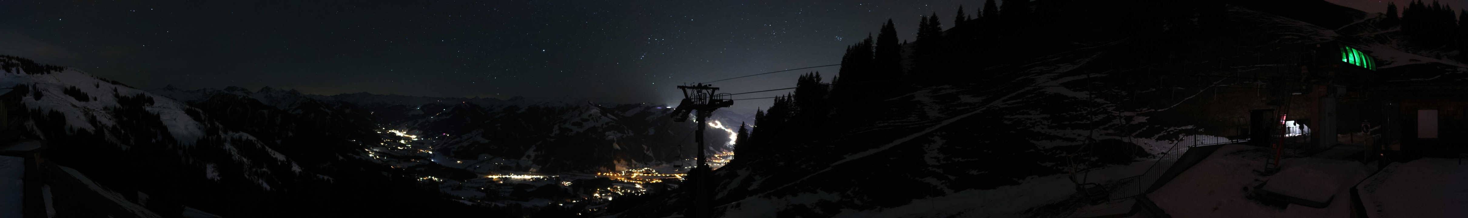 Archiv Foto Webcam Blick von der Bichlalm über Kitzbühel