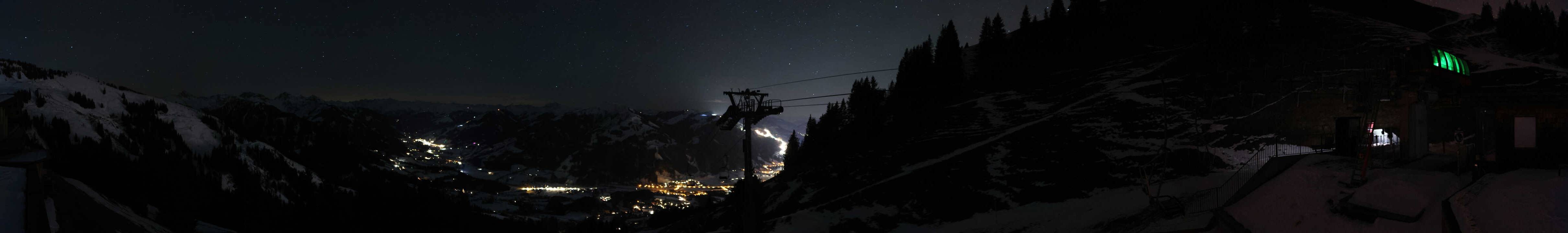 Archiv Foto Webcam Blick von der Bichlalm über Kitzbühel