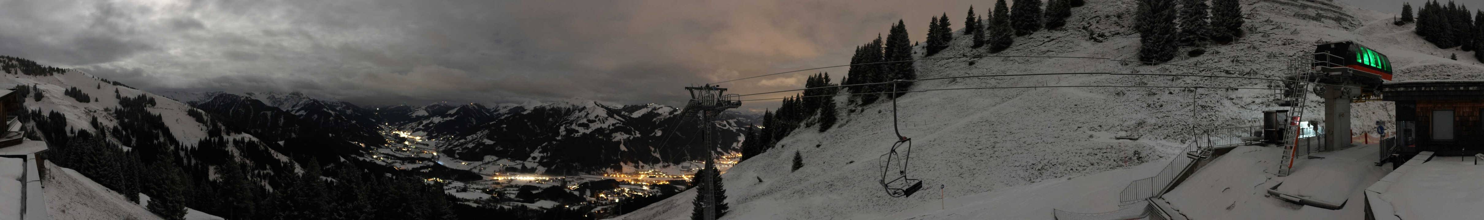 Archiv Foto Webcam Blick von der Bichlalm über Kitzbühel