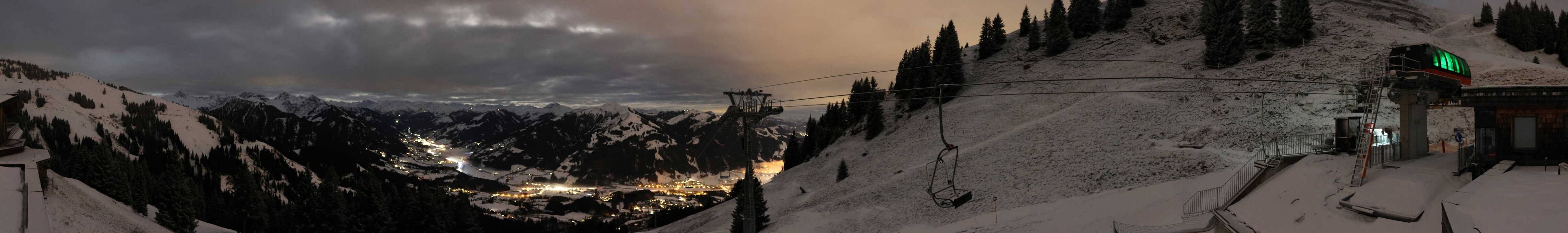 Archiv Foto Webcam Blick von der Bichlalm über Kitzbühel