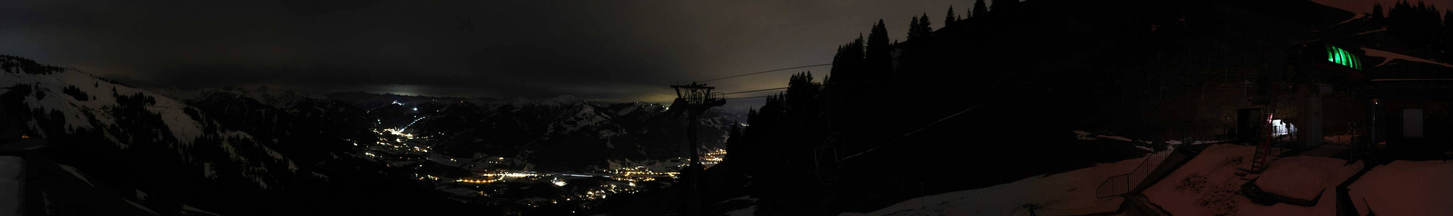 Archiv Foto Webcam Blick von der Bichlalm über Kitzbühel