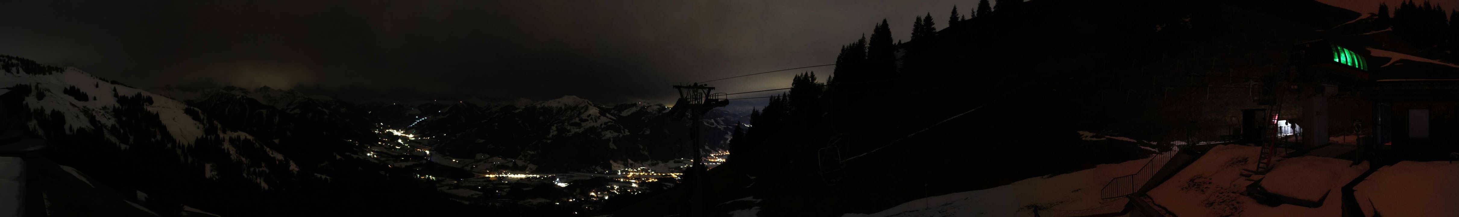 Archiv Foto Webcam Blick von der Bichlalm über Kitzbühel