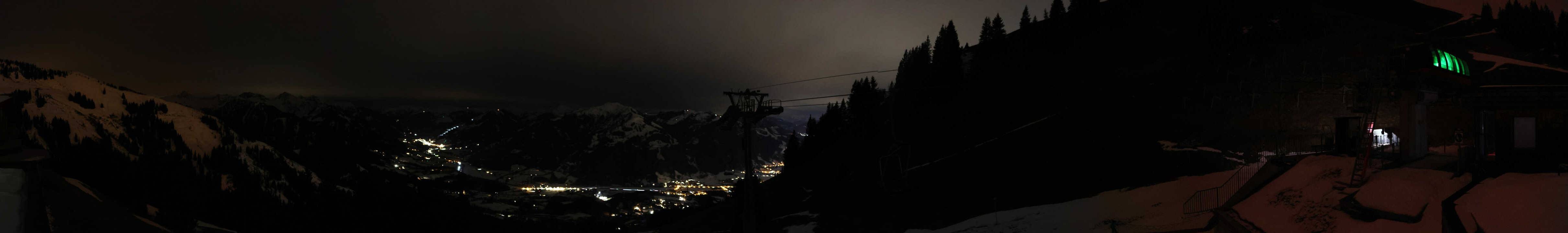 Archiv Foto Webcam Blick von der Bichlalm über Kitzbühel