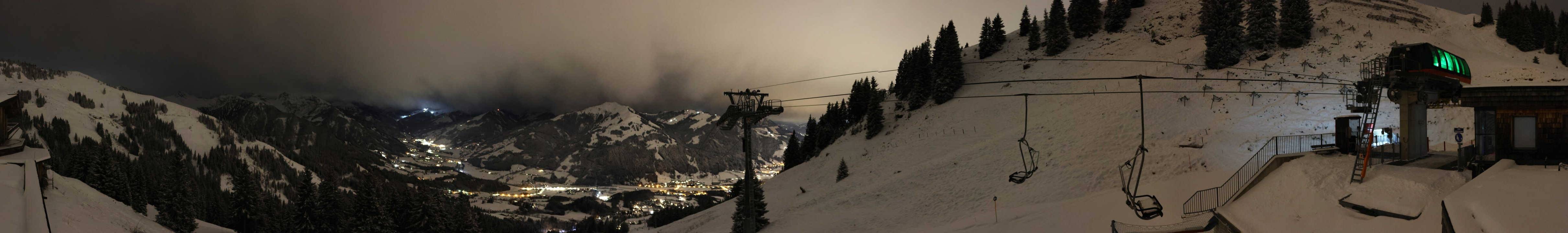 Archiv Foto Webcam Blick von der Bichlalm über Kitzbühel