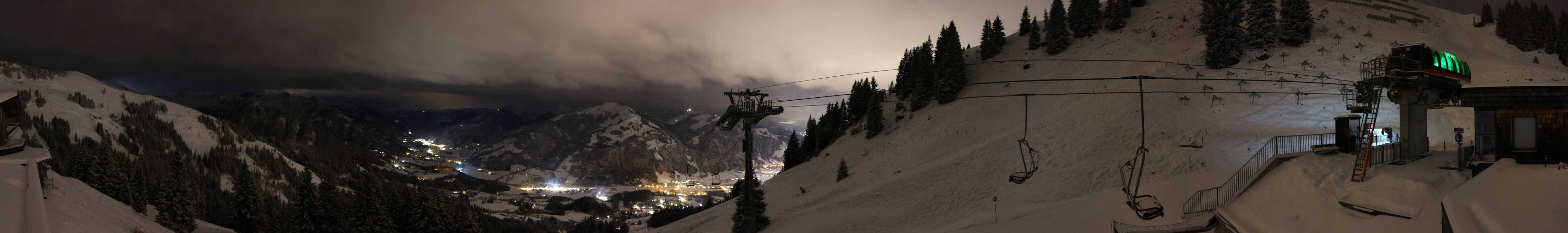 Archiv Foto Webcam Blick von der Bichlalm über Kitzbühel