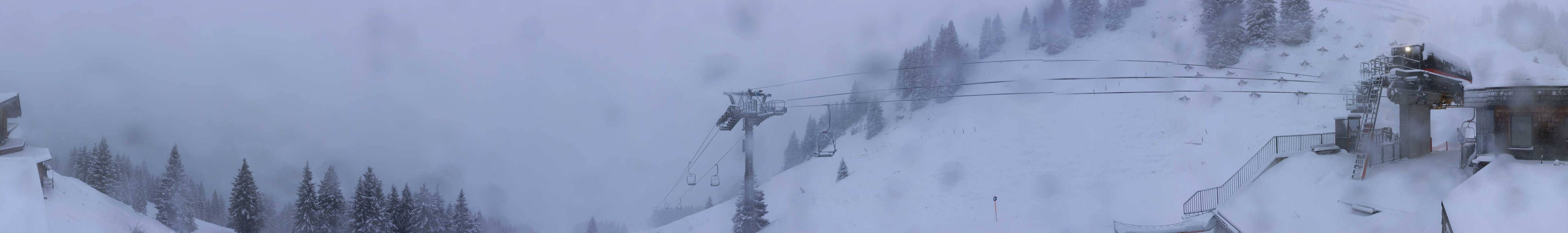 Archiv Foto Webcam Blick von der Bichlalm über Kitzbühel