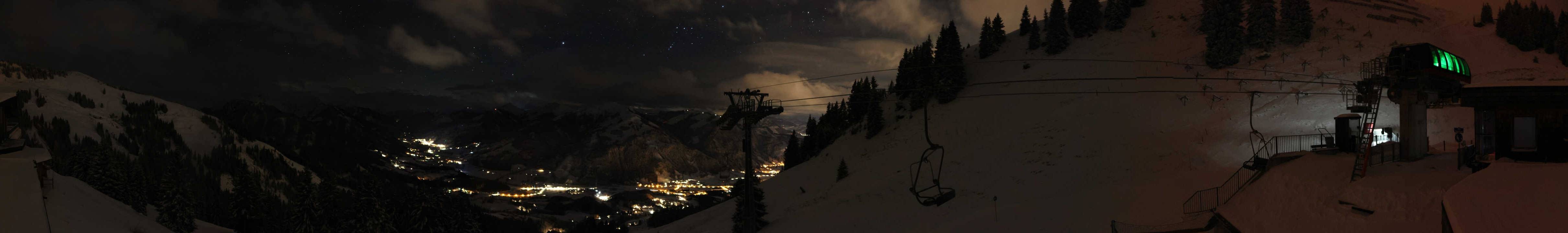 Archiv Foto Webcam Blick von der Bichlalm über Kitzbühel
