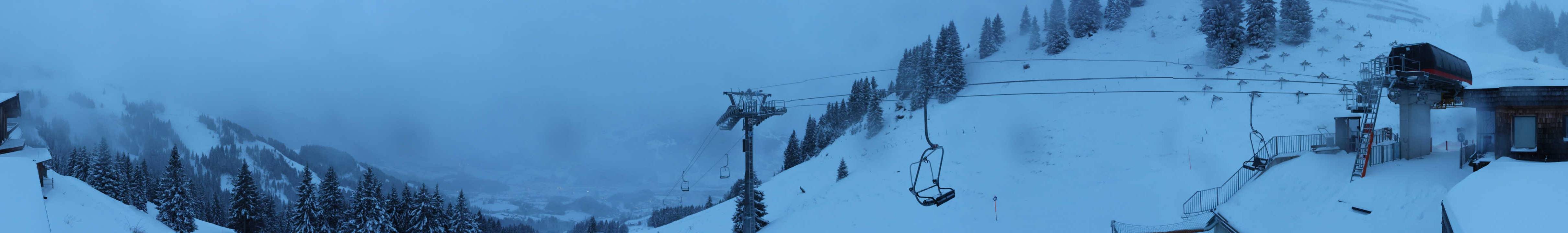 Archiv Foto Webcam Blick von der Bichlalm über Kitzbühel
