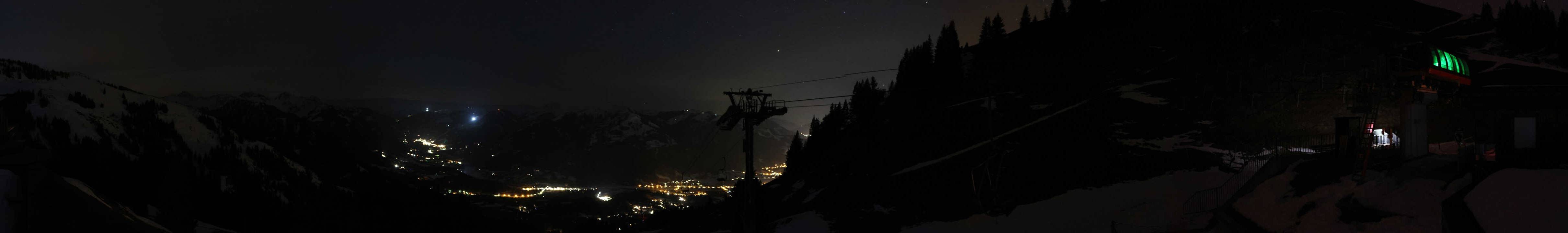 Archiv Foto Webcam Blick von der Bichlalm über Kitzbühel