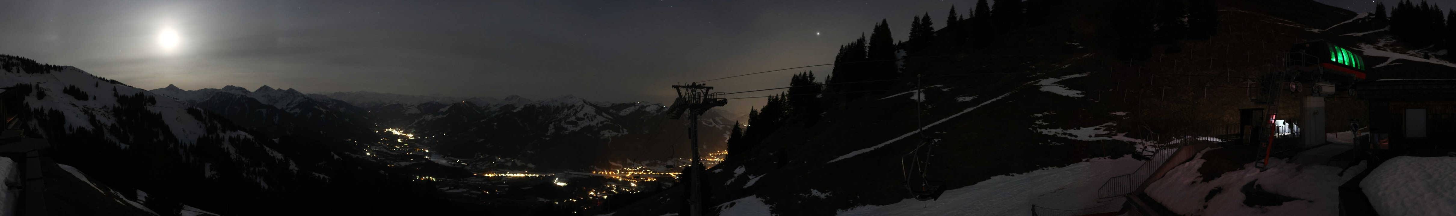 Archiv Foto Webcam Blick von der Bichlalm über Kitzbühel