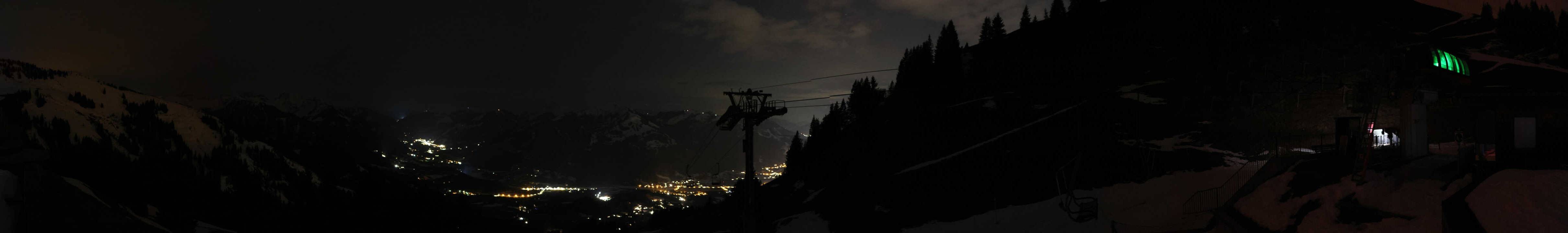 Archiv Foto Webcam Blick von der Bichlalm über Kitzbühel