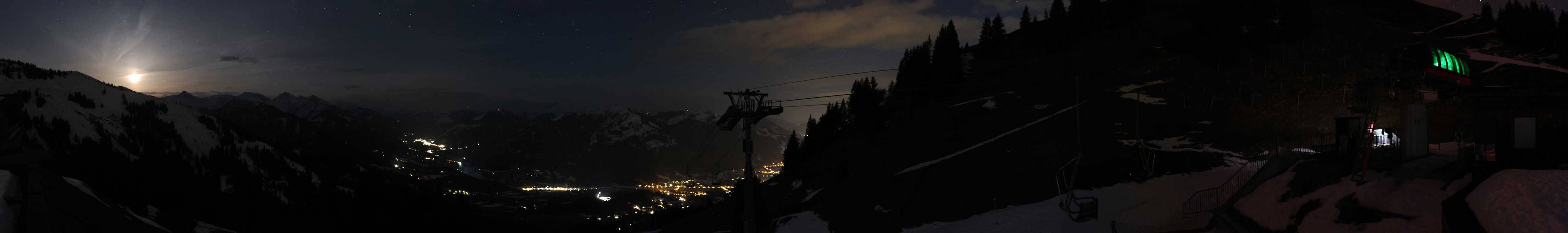 Archiv Foto Webcam Blick von der Bichlalm über Kitzbühel