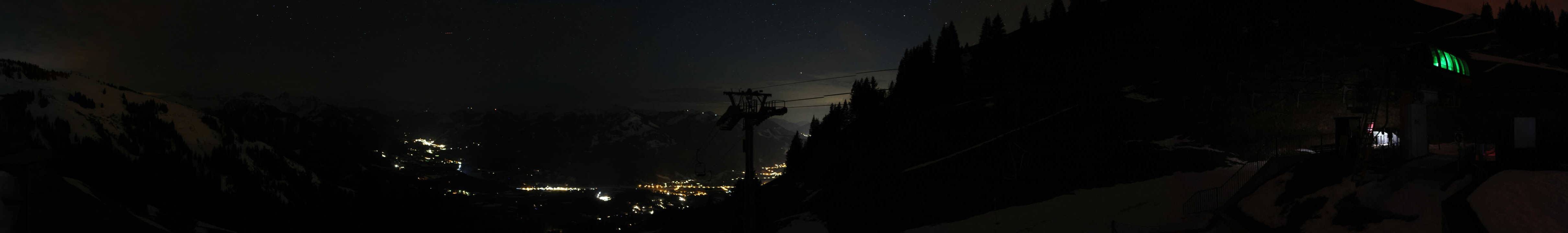 Archiv Foto Webcam Blick von der Bichlalm über Kitzbühel