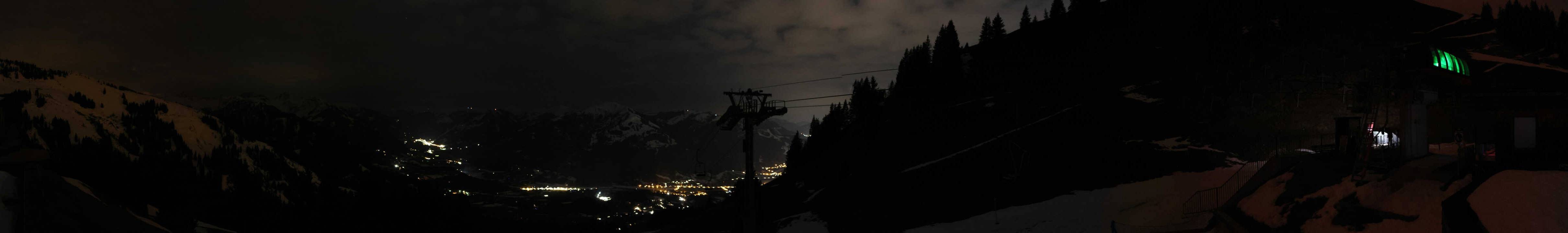 Archiv Foto Webcam Blick von der Bichlalm über Kitzbühel