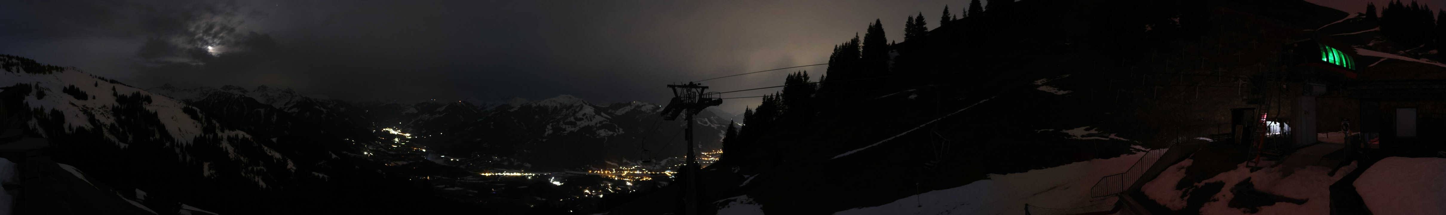 Archiv Foto Webcam Blick von der Bichlalm über Kitzbühel