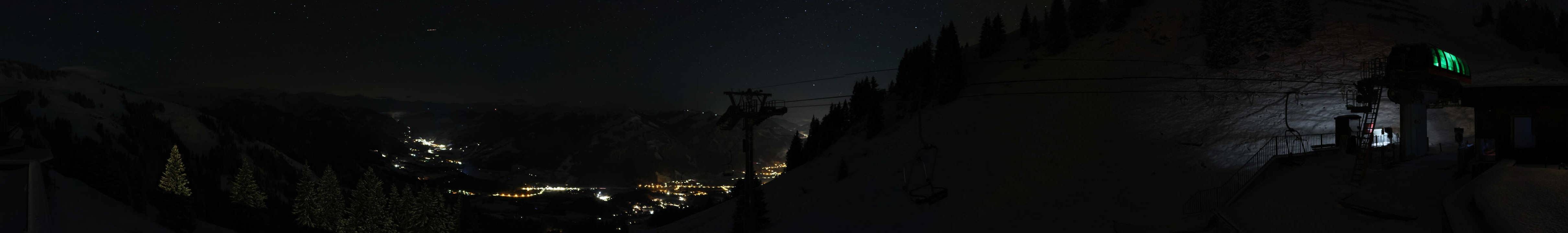 Archiv Foto Webcam Blick von der Bichlalm über Kitzbühel
