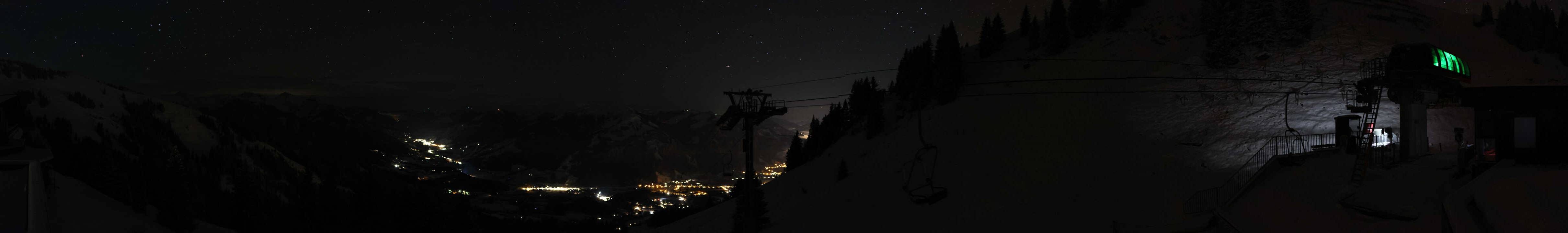 Archiv Foto Webcam Blick von der Bichlalm über Kitzbühel