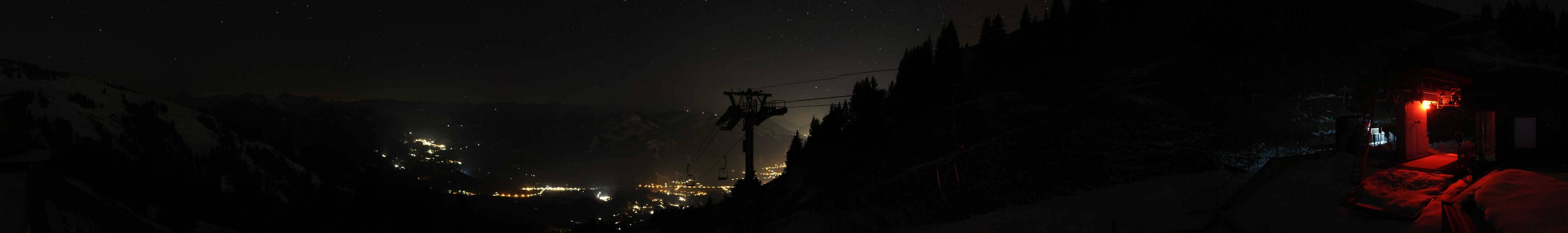 Archiv Foto Webcam Blick von der Bichlalm über Kitzbühel