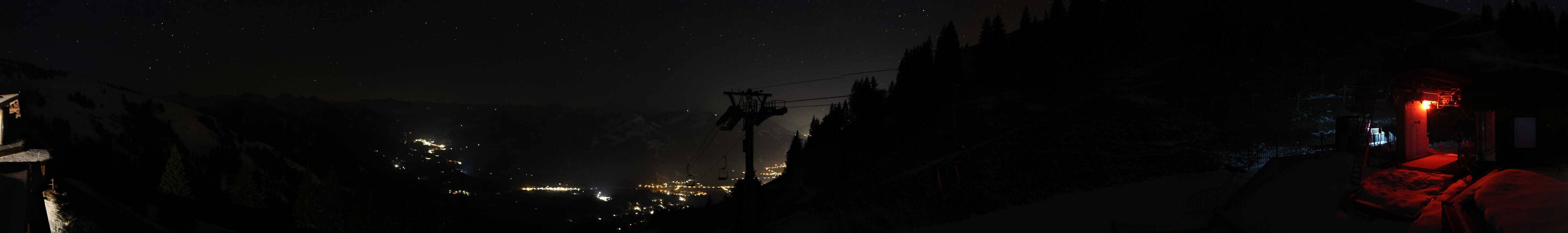 Archiv Foto Webcam Blick von der Bichlalm über Kitzbühel