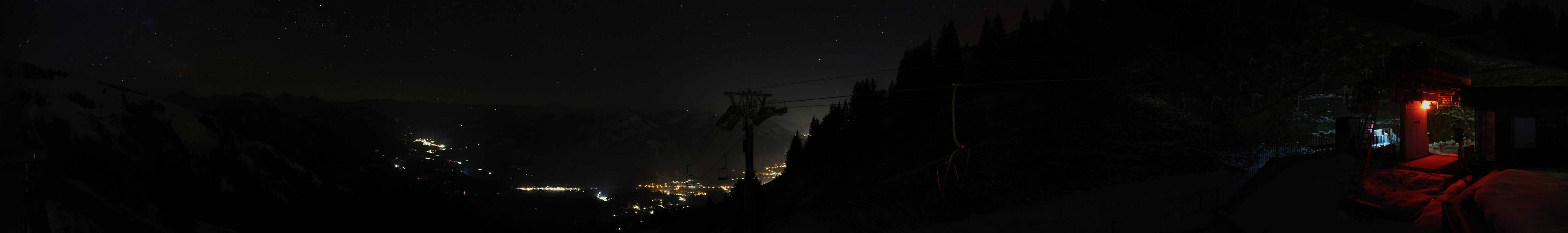 Archiv Foto Webcam Blick von der Bichlalm über Kitzbühel