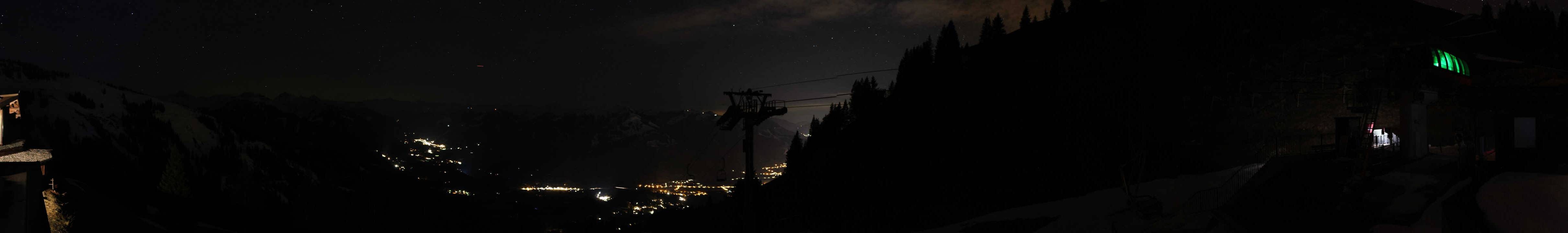 Archiv Foto Webcam Blick von der Bichlalm über Kitzbühel