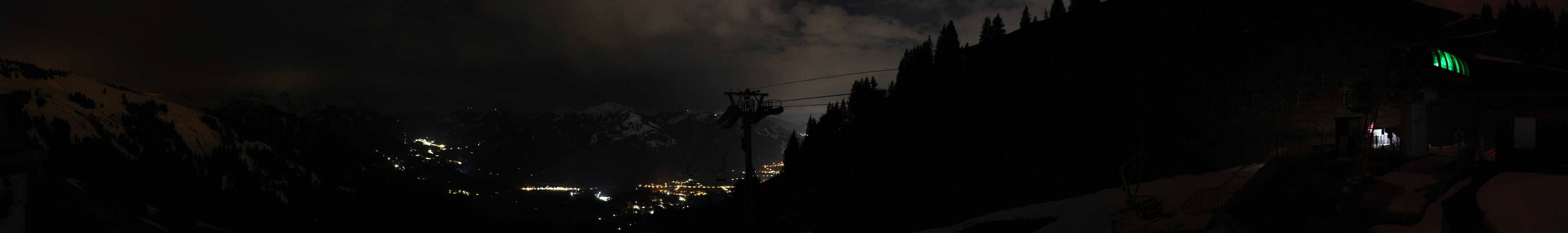 Archiv Foto Webcam Blick von der Bichlalm über Kitzbühel