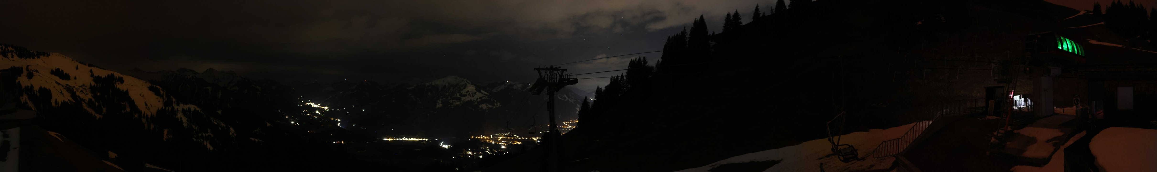 Archiv Foto Webcam Blick von der Bichlalm über Kitzbühel