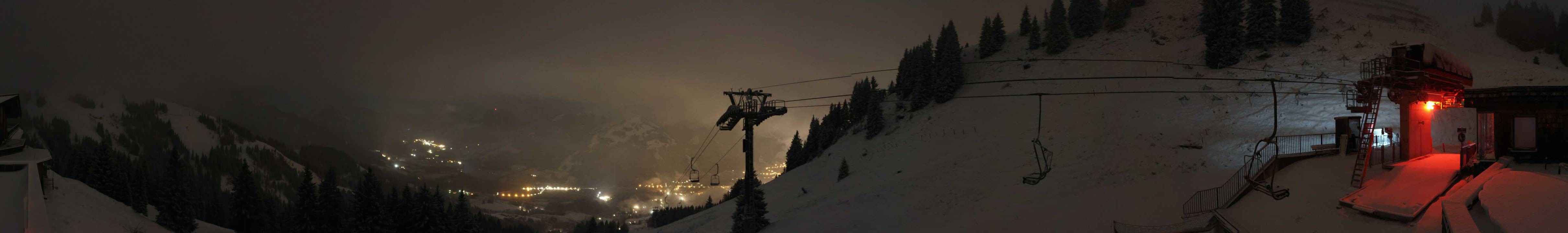 Archiv Foto Webcam Blick von der Bichlalm über Kitzbühel