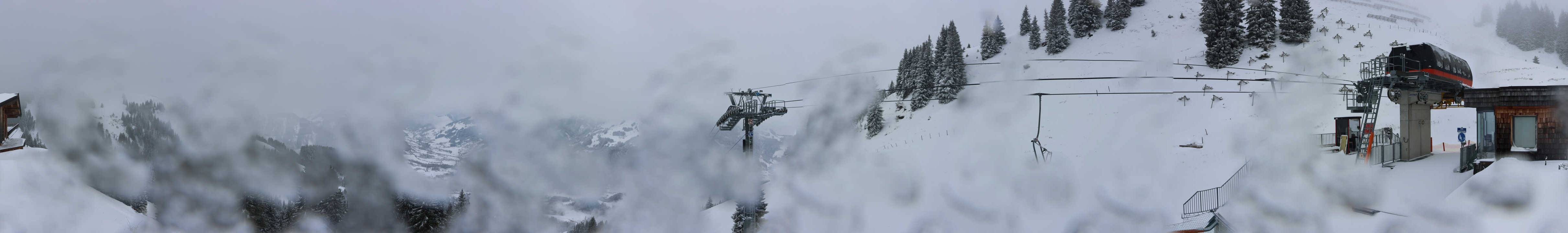 Archiv Foto Webcam Blick von der Bichlalm über Kitzbühel