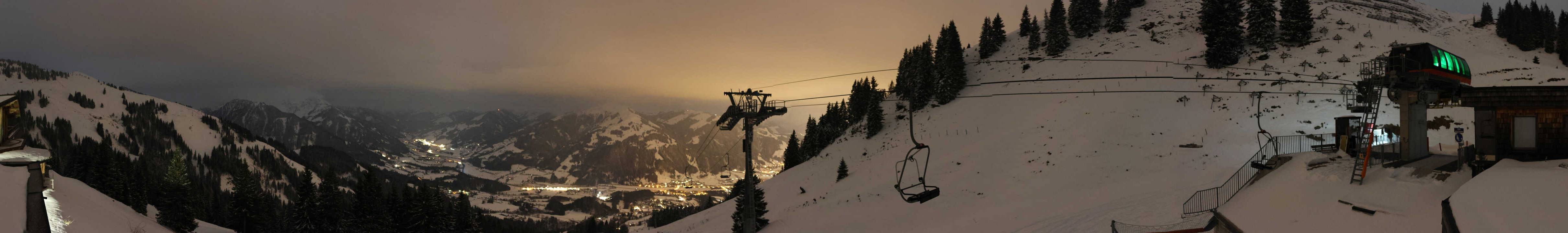 Archiv Foto Webcam Blick von der Bichlalm über Kitzbühel