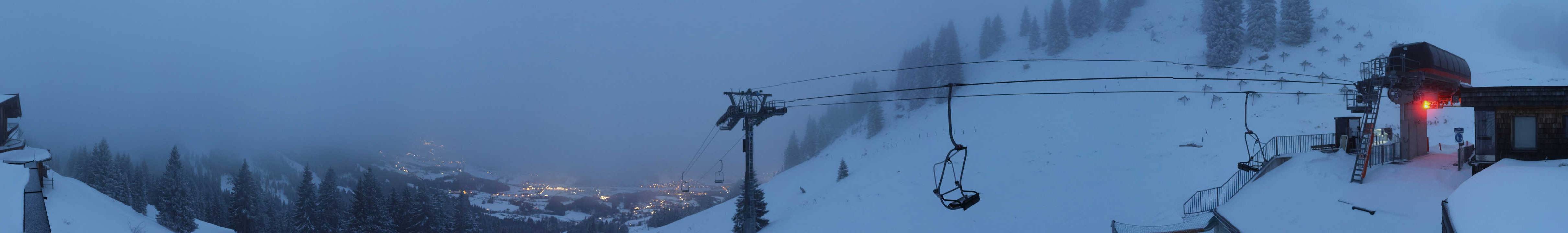 Archiv Foto Webcam Blick von der Bichlalm über Kitzbühel