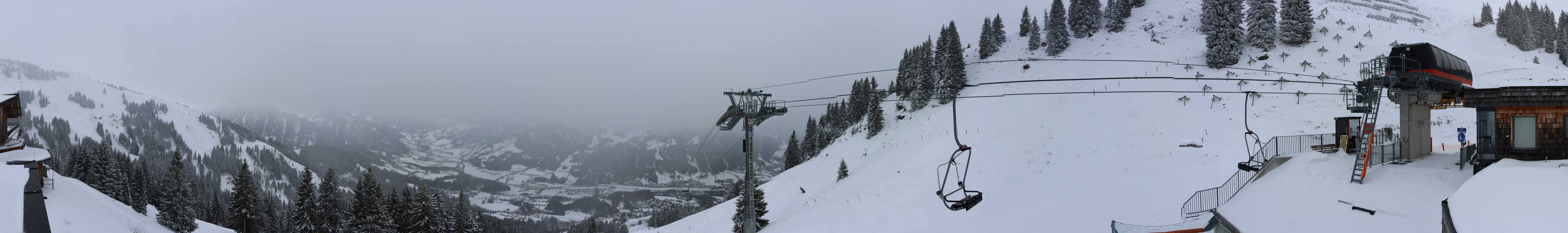 Archiv Foto Webcam Blick von der Bichlalm über Kitzbühel
