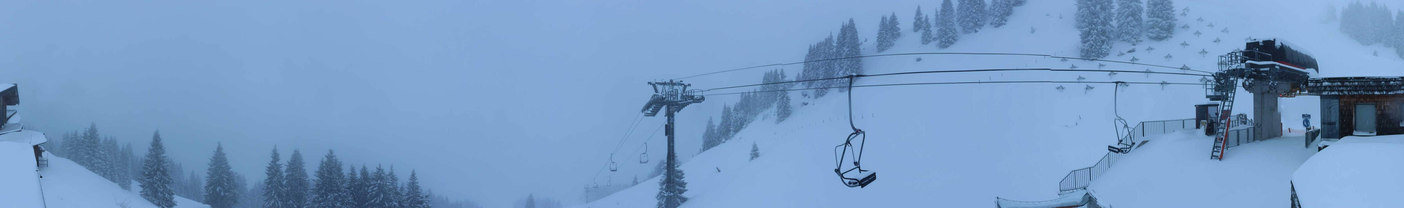 Archiv Foto Webcam Blick von der Bichlalm über Kitzbühel