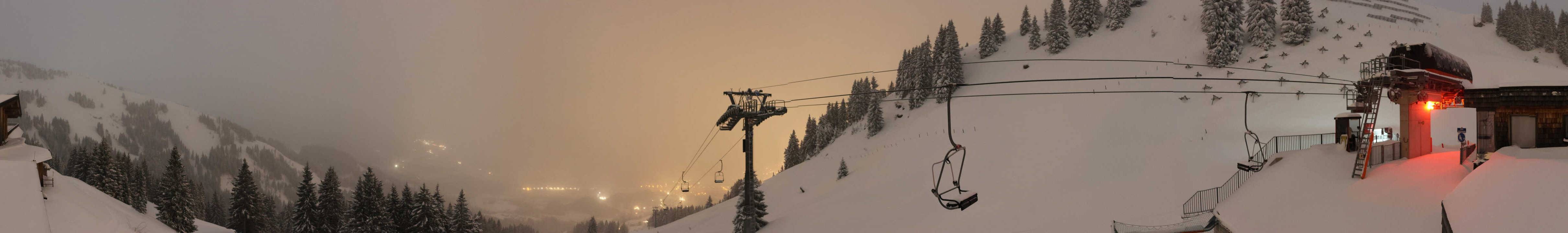 Archiv Foto Webcam Blick von der Bichlalm über Kitzbühel