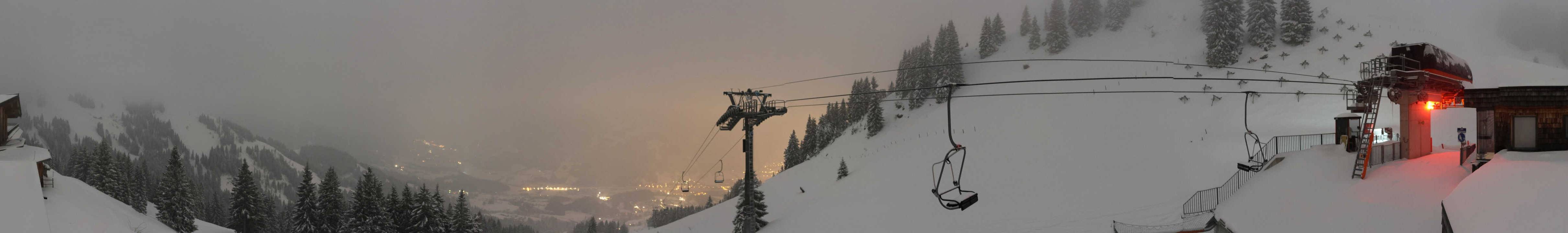 Archiv Foto Webcam Blick von der Bichlalm über Kitzbühel