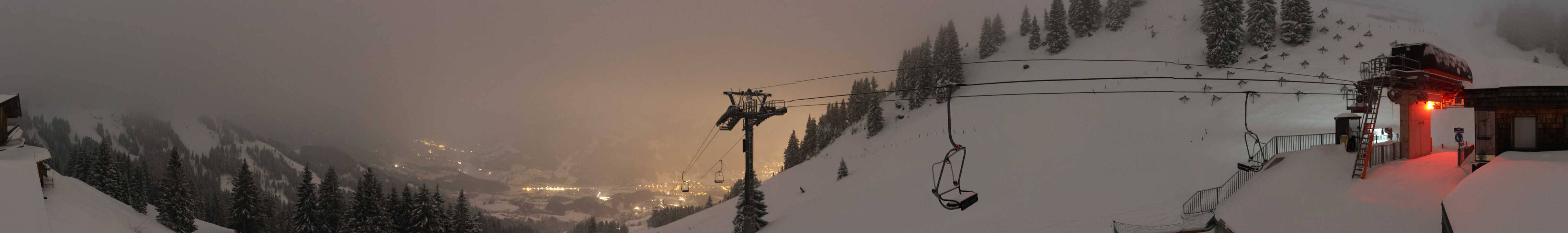 Archiv Foto Webcam Blick von der Bichlalm über Kitzbühel